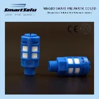 Kék műanyag MMuffler levegő hangtompítók