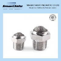 Rozsdamentes acél pneumatikus hangtompító