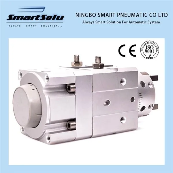 Rozsdamentes acél egyműködésű pneumatikus megfogó